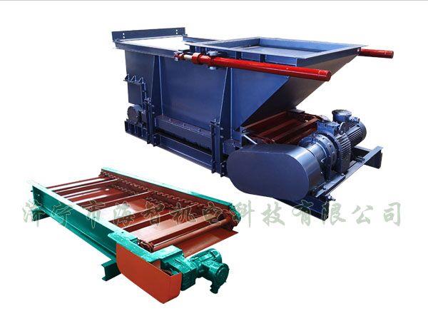 鏈板式給料機包括電控系統(tǒng)，電控系統(tǒng)包括就地控制系統(tǒng)和/或遠(yuǎn)程控制系統(tǒng)